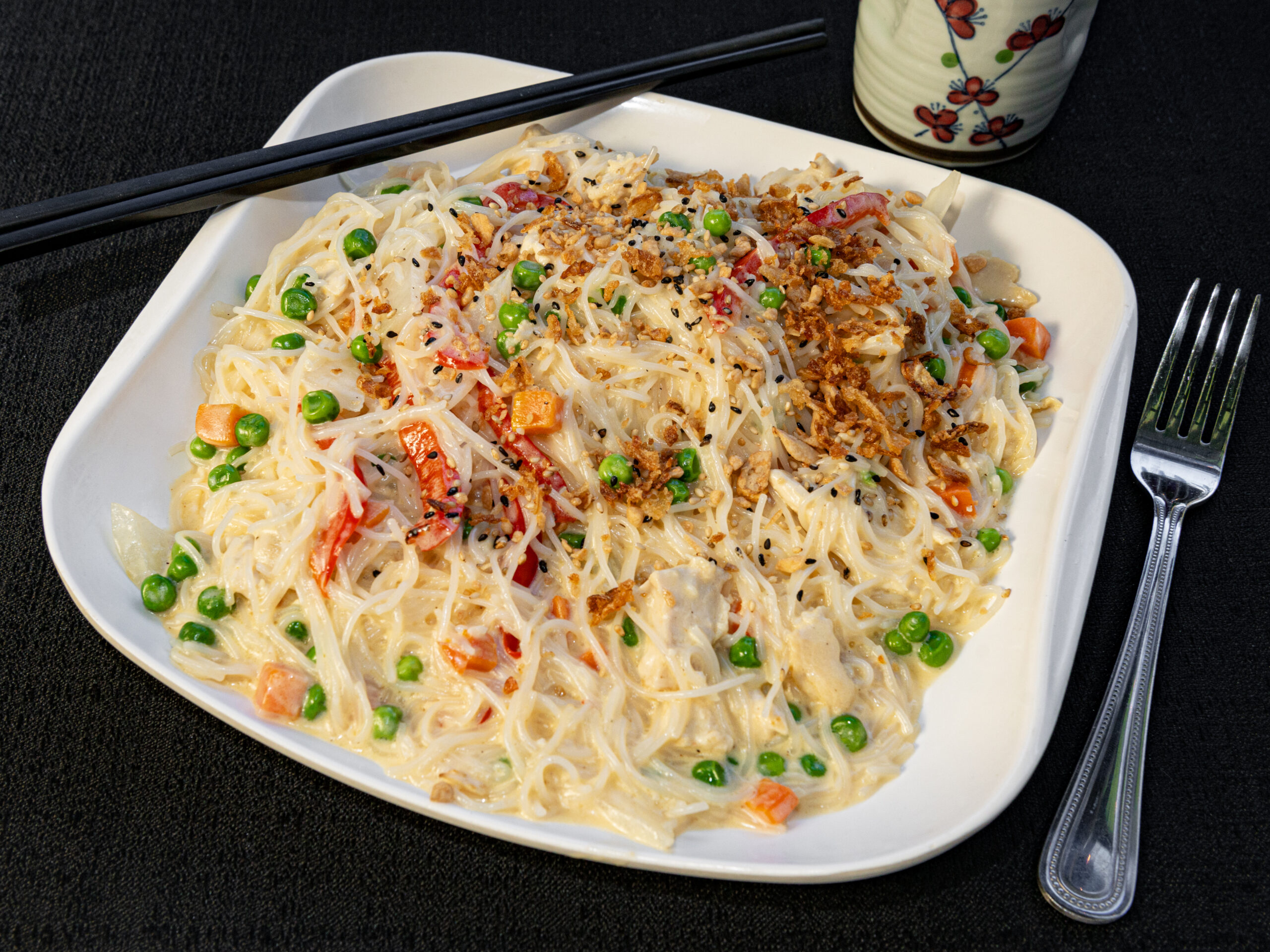 Asian Alfredo Chicken
