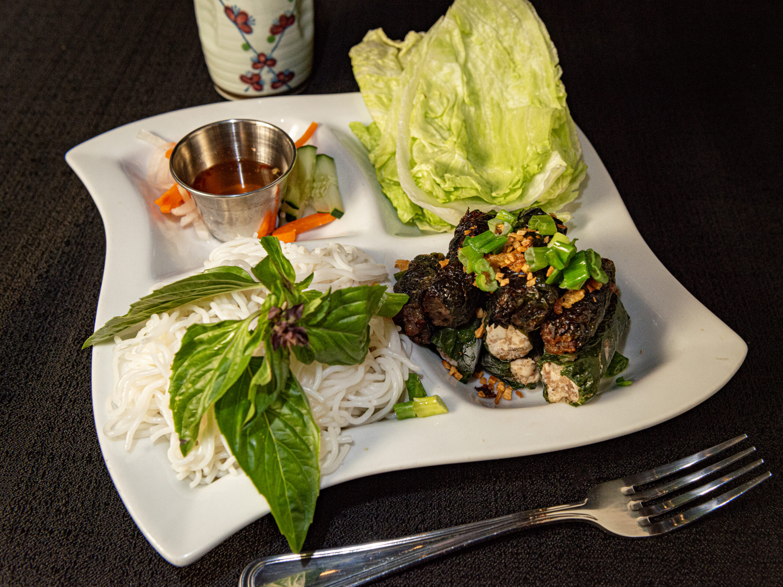 Beef Wrapped in Betel Leaf